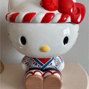 Hello kitty, ceramic cookie jar